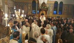 Από την πανήγυρη του Ευαγγελισμού της Θεοτόκου στα Άνω Λιόσια Από την πανήγυρη του Ευαγγελισμού της Θεοτόκου στα Άνω Λιόσια
