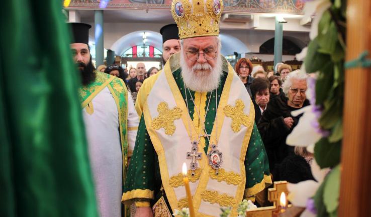 Η Κυριακή της Σταυροπροσκυνήσεως στον Ι.Ν. Αγ. Νικολάου