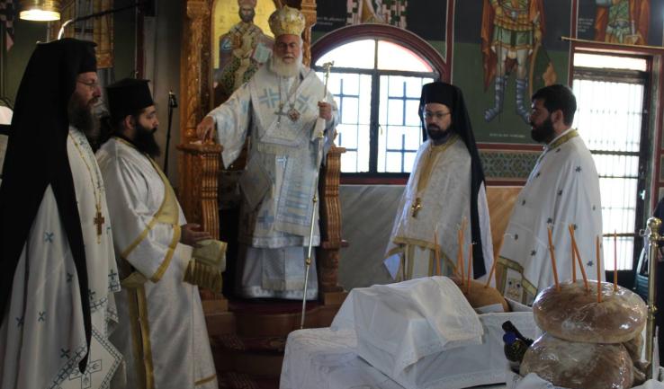 Πανηγυρική Θ. Λειτουργία στον Προφ. Ηλία Αχαρνών