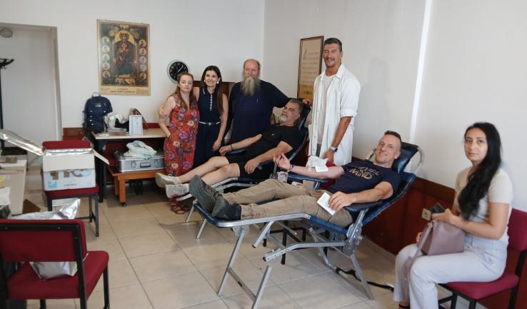 Επιτυχημένη και η 115η αιμοδοσία στον Άγιο Τρύφωνα